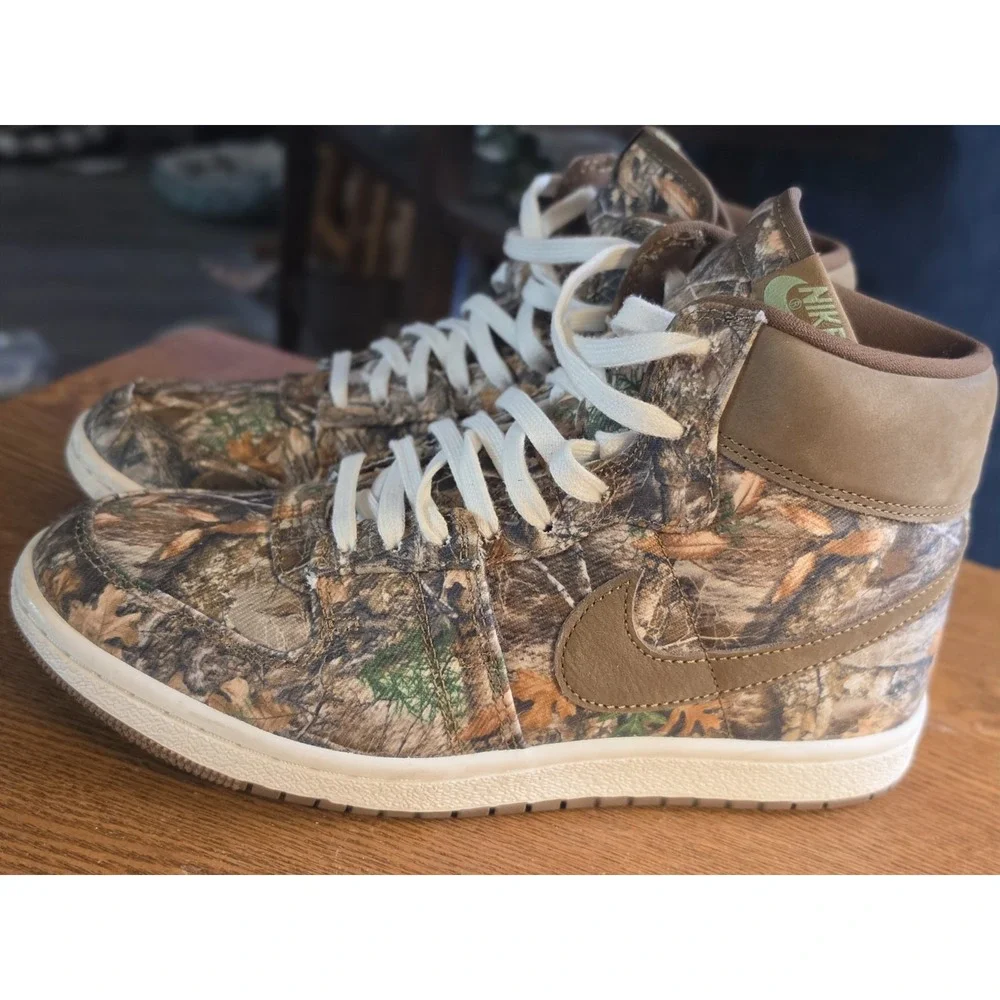 Nike Jordan Air Ship Realtree‎ Camo PE SP 8.5 Sneakers Tennis Shoes Athletic